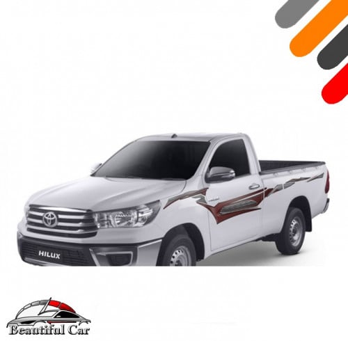 خط هايلوكس 2018 سعودي غمارة و غمارتين و خمسة شنكار