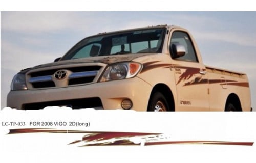 خط هايلوكس 2008 سعودي غمارة و غمارتين و خمسة شنكار