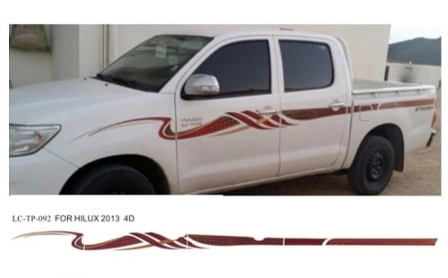 خط هايلوكس 2013 سعودي غمارة و غمارتين