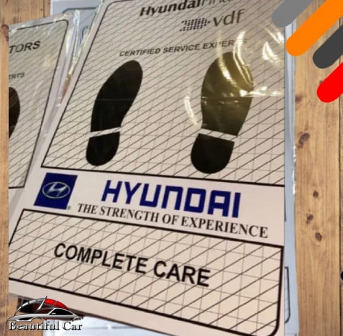 ورق دعاسات ورقية شعار - هونداي