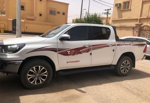 خط هايلوكس 2016 سعودي دبل غمارة و غمارتين و خمسة شنكار