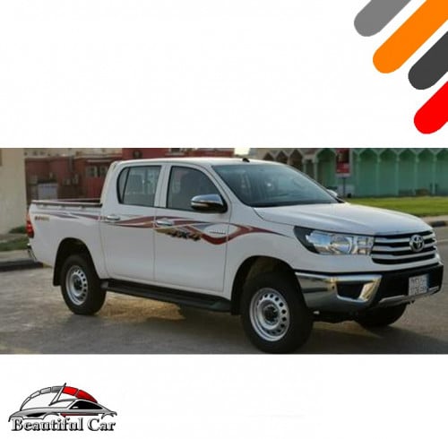 خط هايلوكس 2017 بريمي دبل غمارة و غمارتين و خمسة شنكار