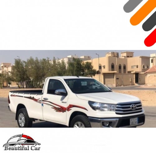 خط هايلوكس 2017 سعودي دبل غمارة و غمارتين و خمسة شنكار