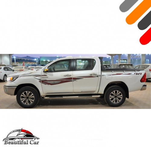 خط هايلوكس 2019 سعودي دبل غمارة و غمارتين و خمسة شنكار