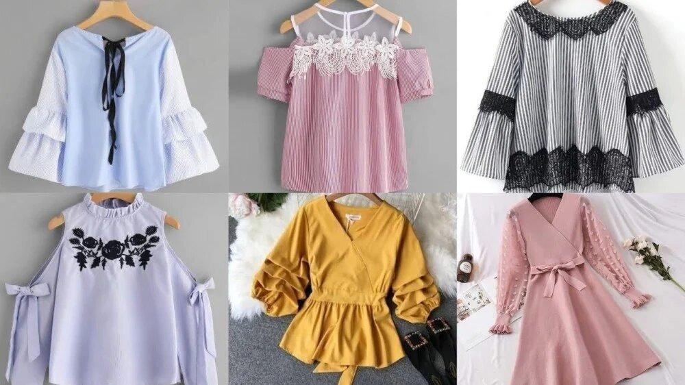 تفصيلات بلوزات شيفون تناسب كل الأوقات