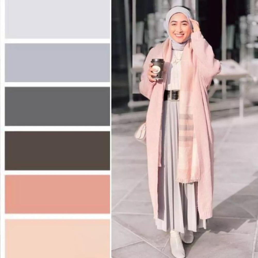 أشهر الأفكار لتنسيق درجات الرمادي قماش لإطلالة أنيقة