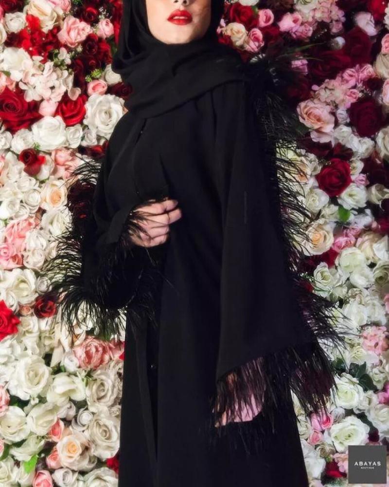موديلات عبايات شراشيب