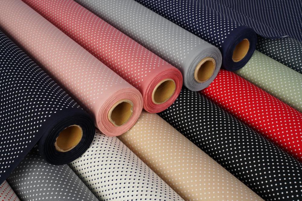 قطن ياباني منقط وسط