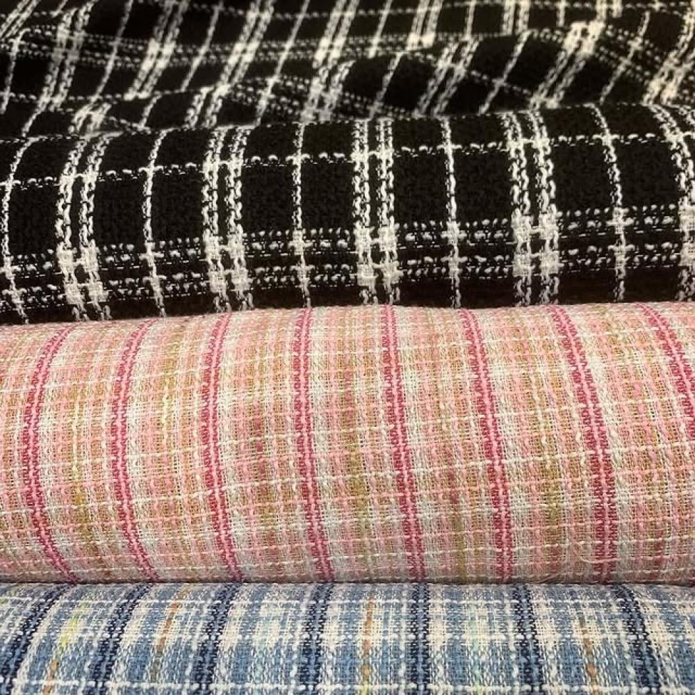 قماش التويد بأشكاله المختلفة وألوانه المتنوعة