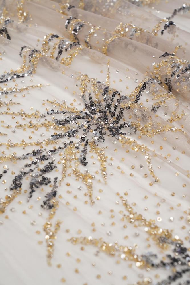 قطع سهرات تل مطرز