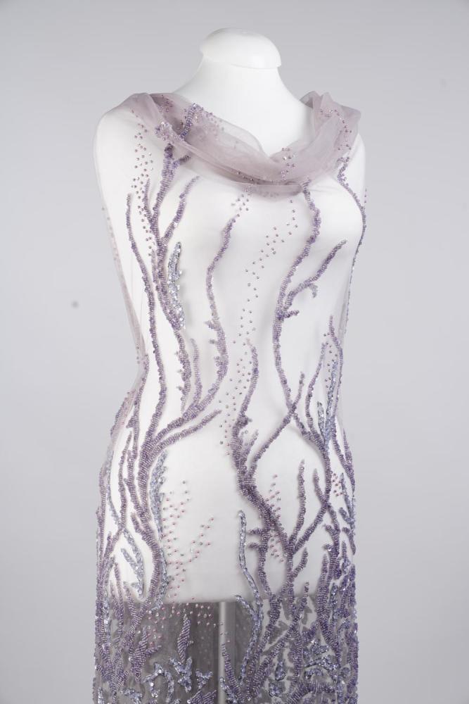 قطع سهرات تل مطرز