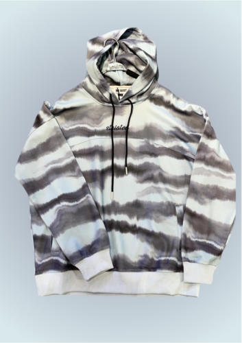 Black and white hoodie