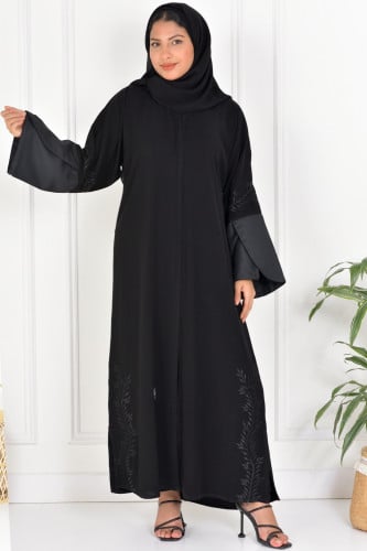 عباية تطريز كم شاهين