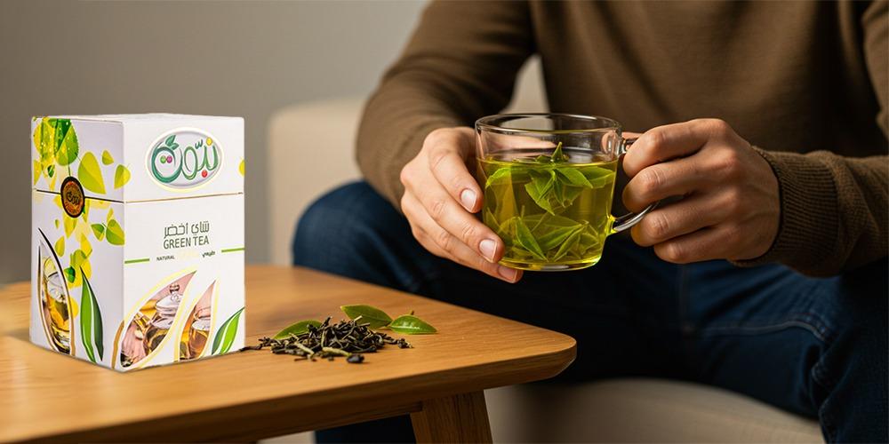 فوائد الشاي الأخضر للرجال نبوت