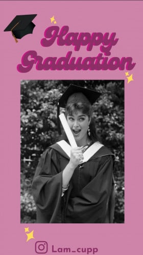 كارد تخرج - Graduation card