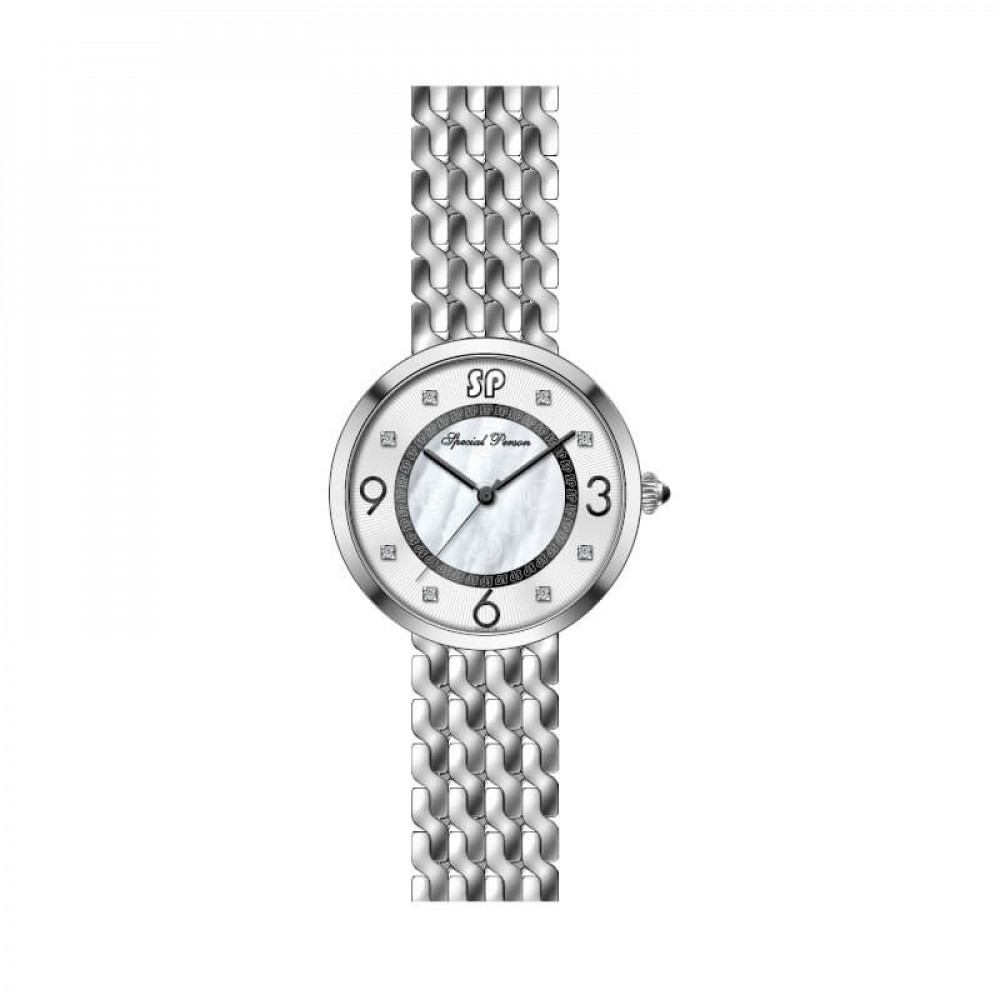 SP12682 ساعة نسائية ستانلس ستيل