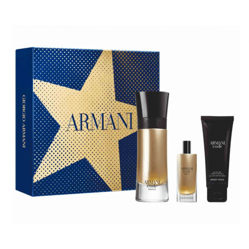 طقم ارماني كود ابسولو الرجالي بارفيوم(عطر 60مل+بود...
