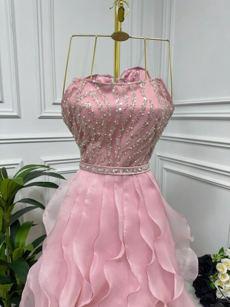 فستان سهره بقصه كلاسيكي دبل كلوش