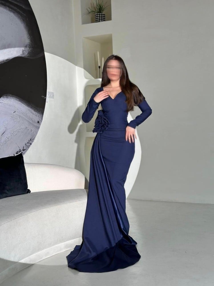 فستان سهره طويل