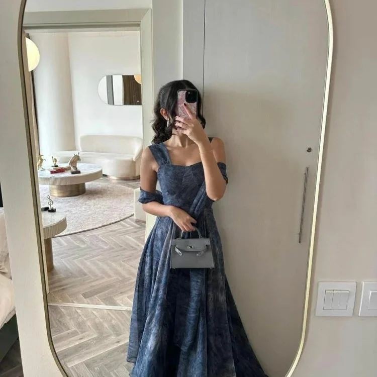 فستان سهره كحلي