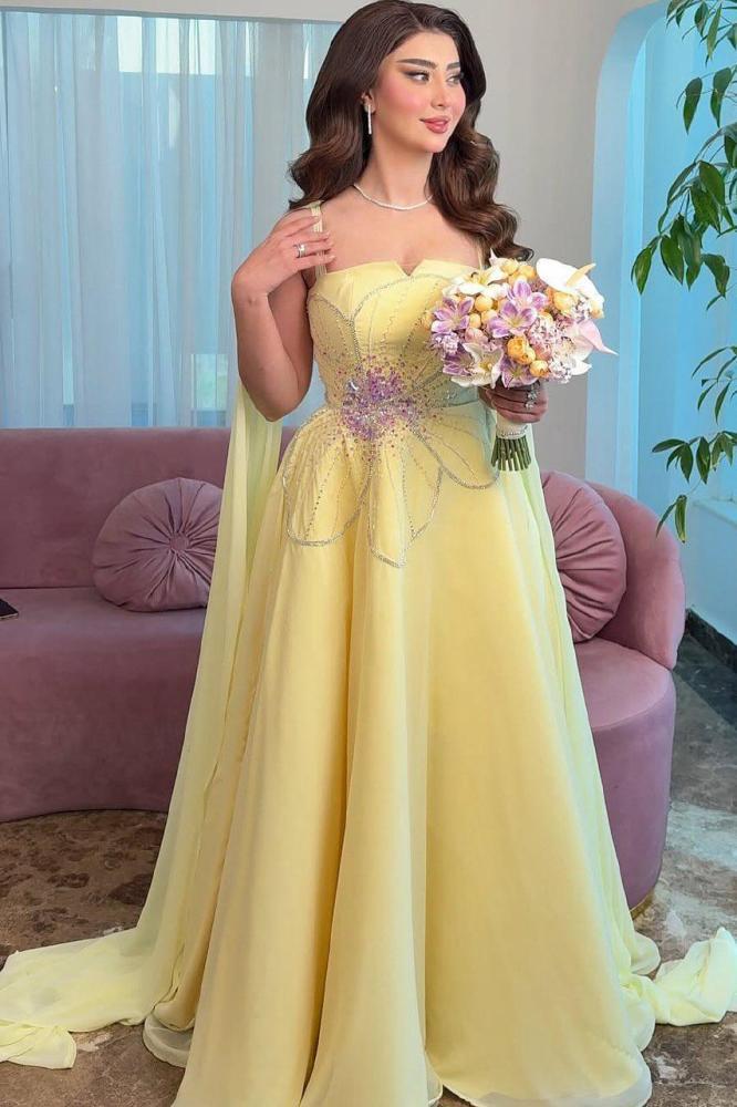 فستان سهره للمناسبات تل بتصميم جديد