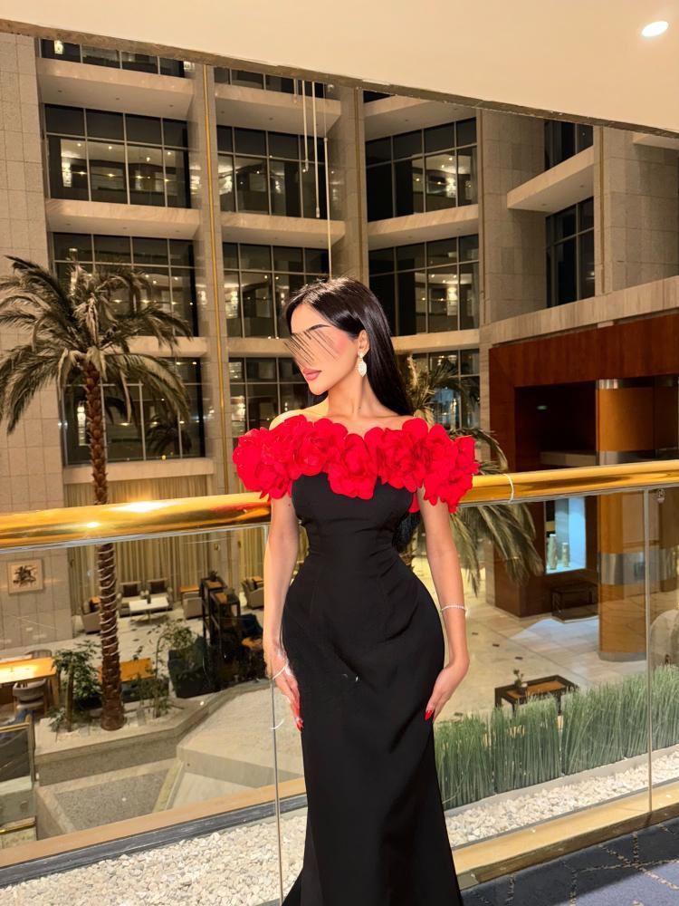 فستن سهره طويل وانيق باربي مورد