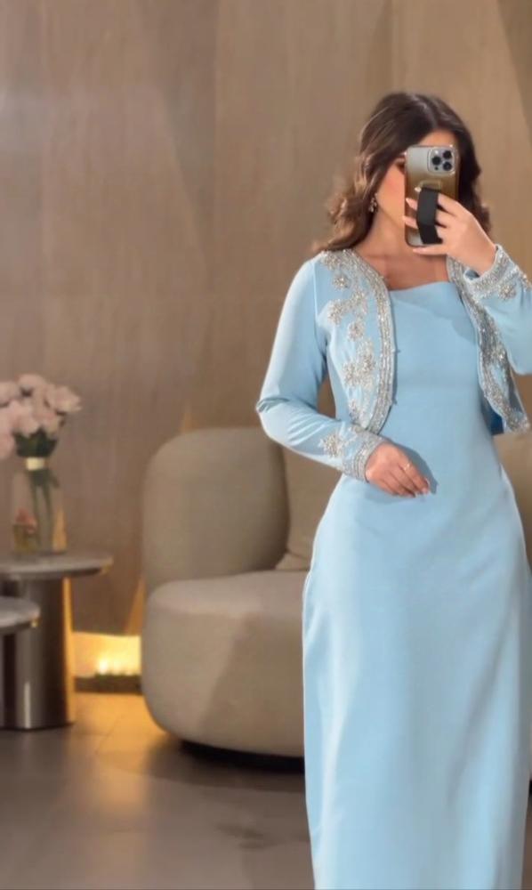 فستان باربي بجاكت مميز جدا