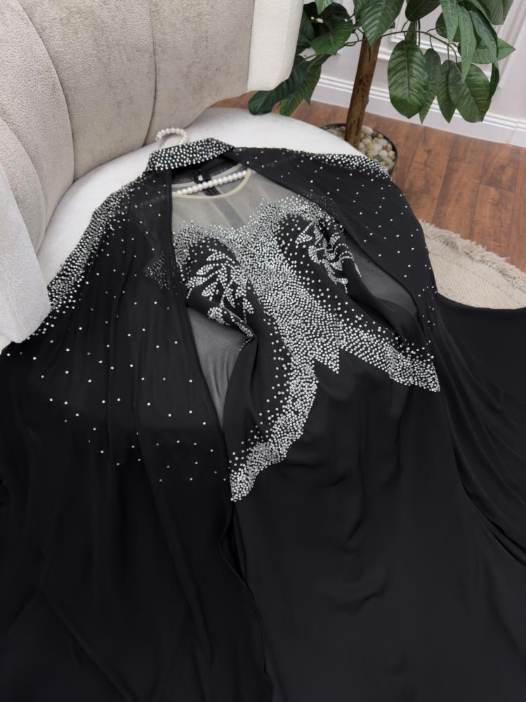 فستان سهره مطرز  تطريز يدوي متوفر بلونين