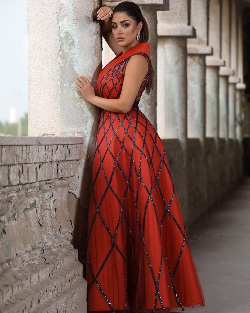 فستان سهره مطرز