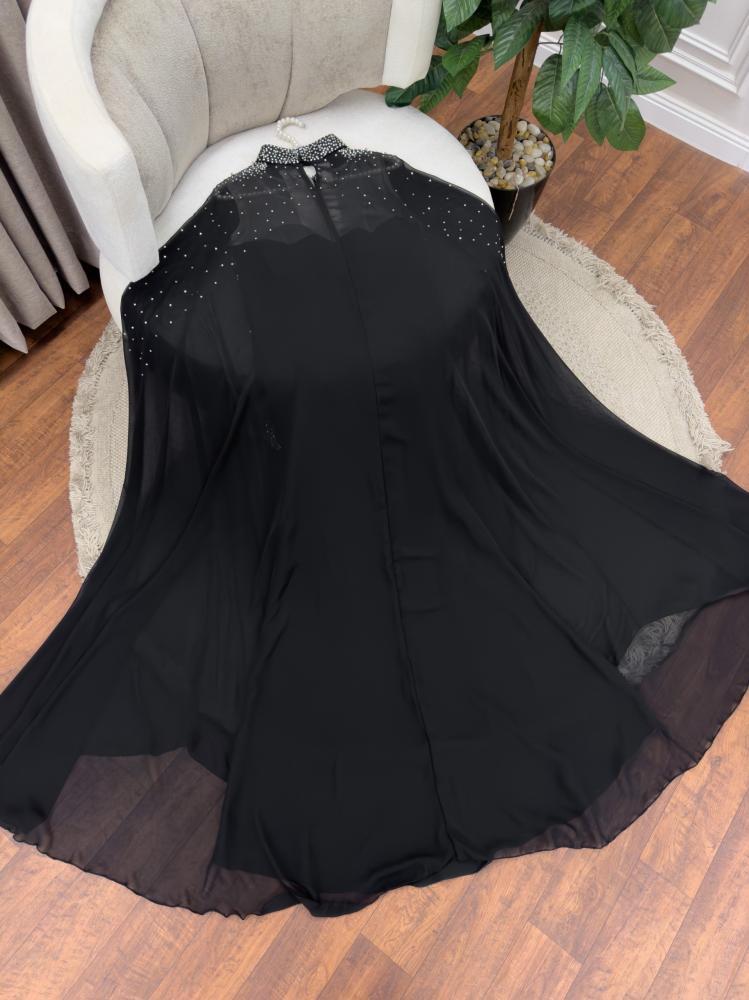 فستان سهره مطرز  تطريز يدوي متوفر بلونين