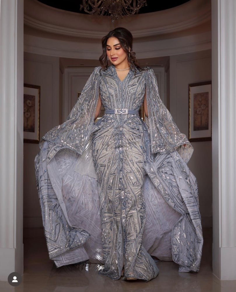 فستان امل الانصاري سهره فخم