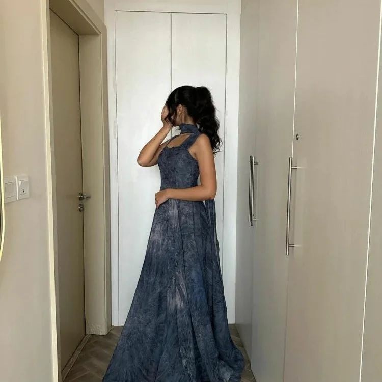 فستان سهره كحلي