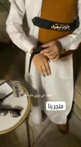 ثوب ولادي تصميم جديد بالاسم