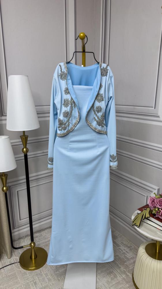 فستان باربي بجاكت مميز جدا