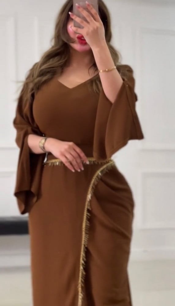 فستان كريب ناعم