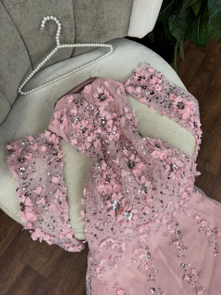 فستان سهره باربي شك ورد