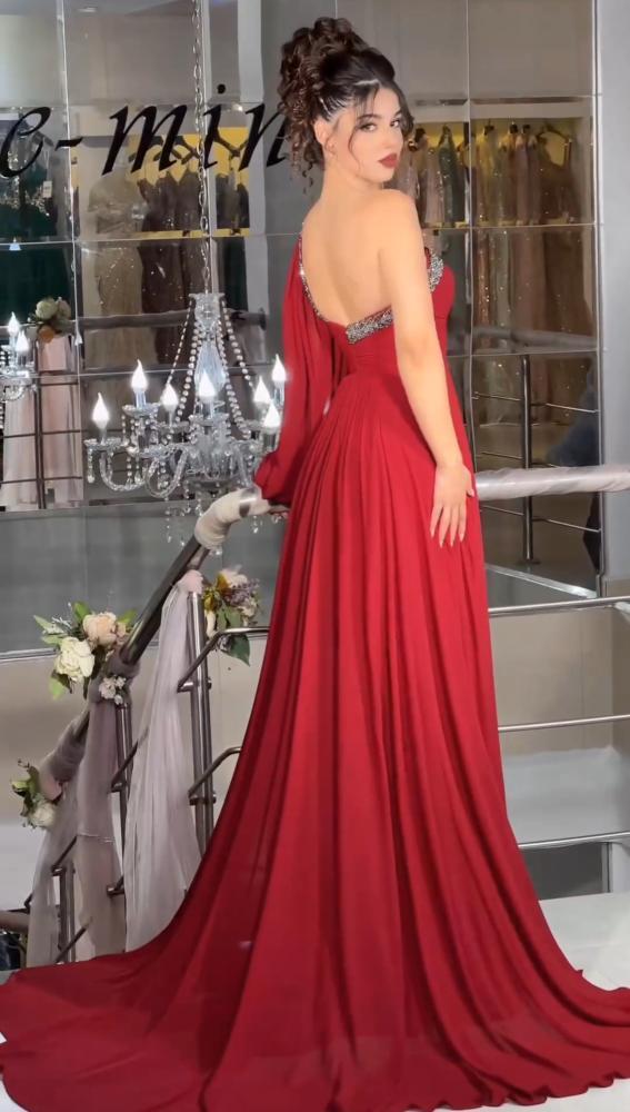 فستان انيق متوفر بلونين