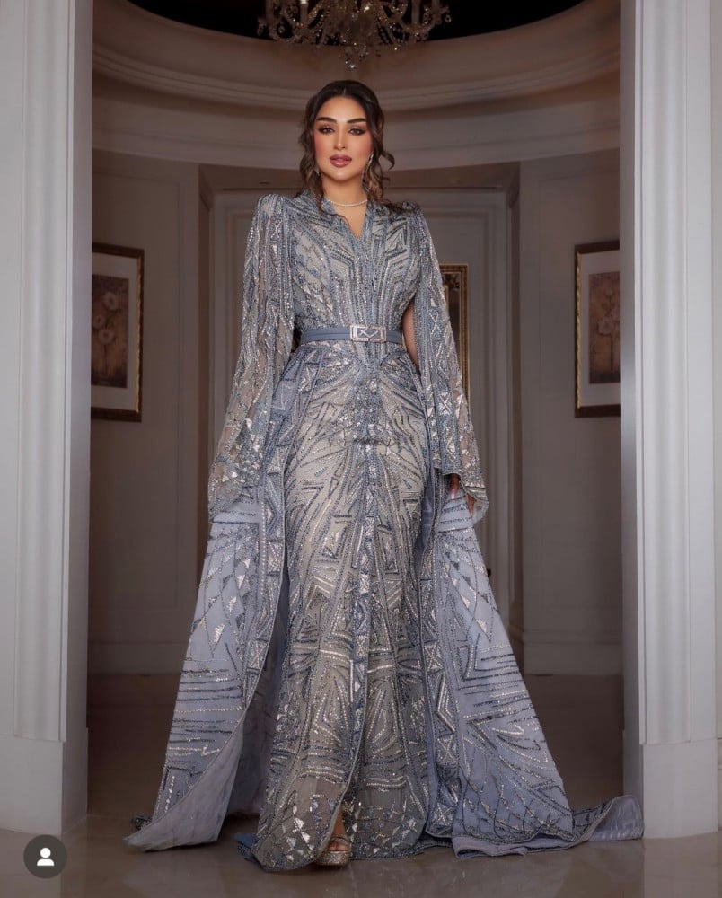 فستان امل الانصاري سهره فخم