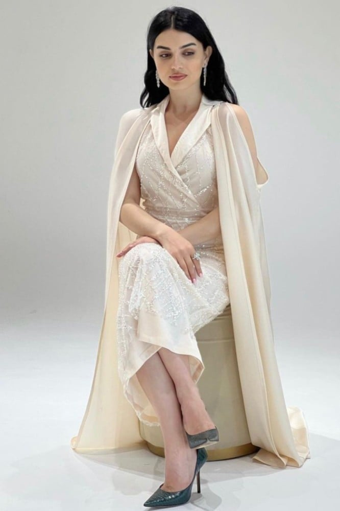 فستان ناعم انيق