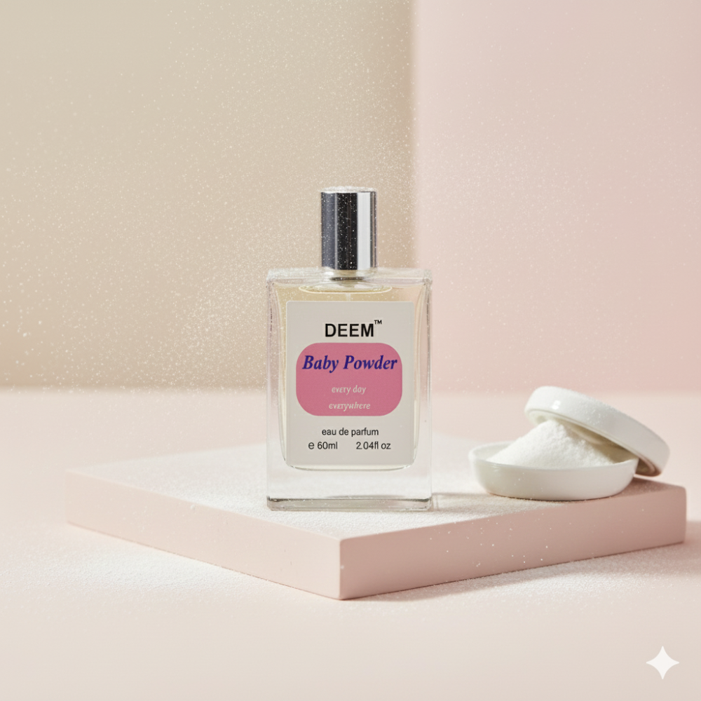 عطر بيبي باودر من عطور ديم: نعومة الطفولة ونظافة لا تُنسى