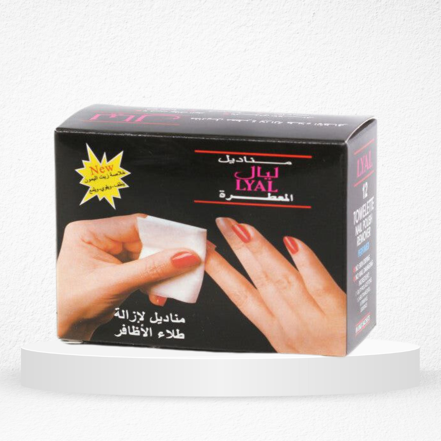 Nail Scrubbers™ 2-in-1 Nail Prep & Lacquer Remover Wipes