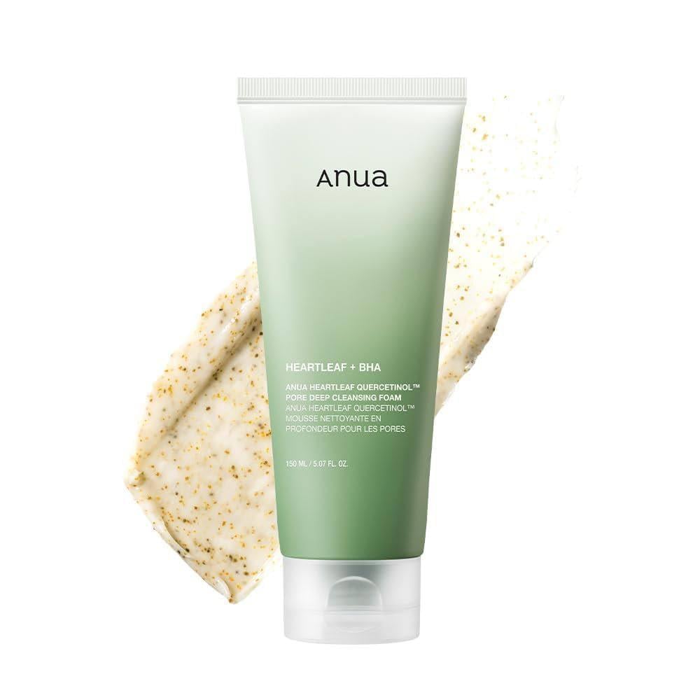Anua - Heartleaf Quercetinol Pore Deep Cleansing Foam غسول انوا للمسام