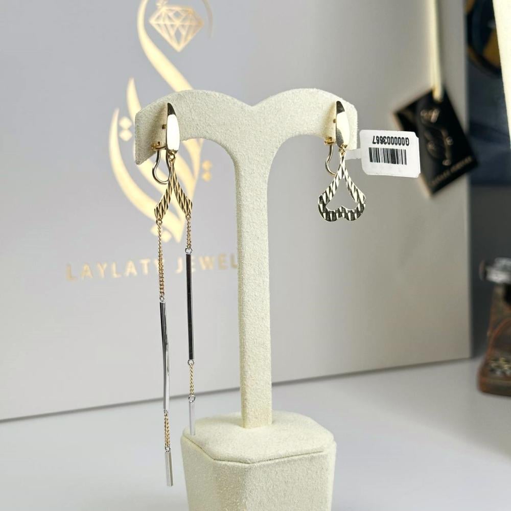 اقراط ذهب عيار18