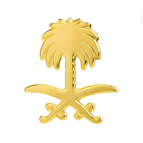 بروش السيفين والنخلة