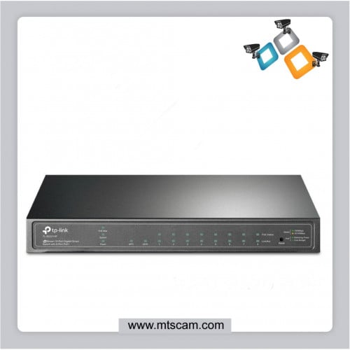 سويتش 8 منافذ POE جيجابت + 2 منفذ SFP موديل TL-SG220T- تي بي لينك