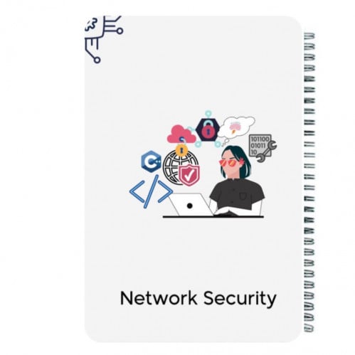 دفتر امن شبكات Network security ورق 40 حجم A5