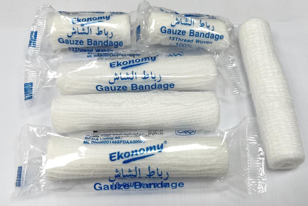 رباط شاش طبي ، 10 سم × 4.5 م