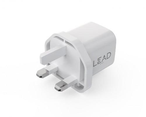 لييد LWC01 شاحن جداري منفذين يدعم تقنية شحن PD و QC3.0