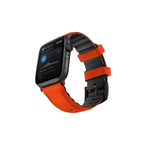 سوار ساعة ابل فيفا مدريد سيليكون رياضي مقاوم للماء والرطوبة