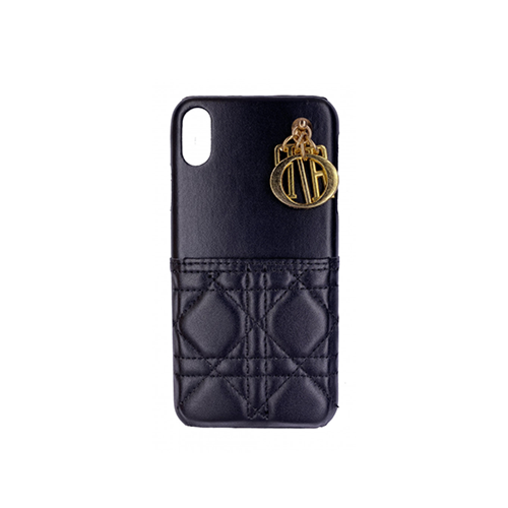 Lady Dior Cover for iPhone 13 Pro Black Cannage Lambskin  DIOR HU